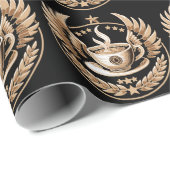 koffiebevelhebber cadeaupapier (Rol Hoek)