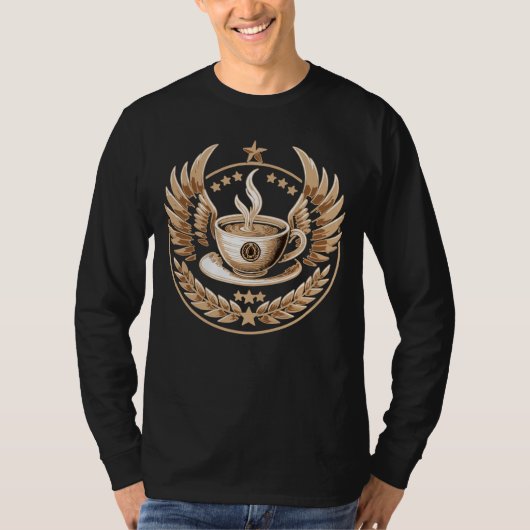 koffiebevelhebber t-shirt (Voorkant)