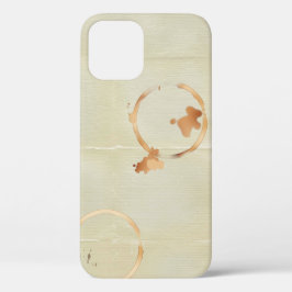 Koffiebevlekte iPhone / iPad hoesje