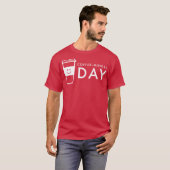 Koffiebewuste dag t-shirt (Voorkant volledig)