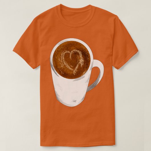 Koffieblad 11 t-shirt (Design voorkant)