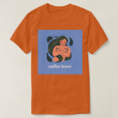 Koffieblad 12 t-shirt (Design voorkant)