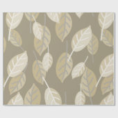 koffiebladeren, verpakkingspapier cadeaupapier (Vlak)