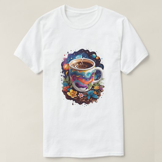 Koffiebloesem Harmonie T-shirt (Design voorkant)