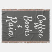 Koffieboeken en -overloopstukken deken (Voorkant)