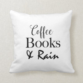 Koffieboeken en -Sierkussen Kussen