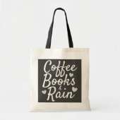 Koffieboeken en -spoelen tote bag (Voorkant)