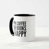 Koffieboeken geluk Koffiekoffie-Mok Mok (Voorkant links)