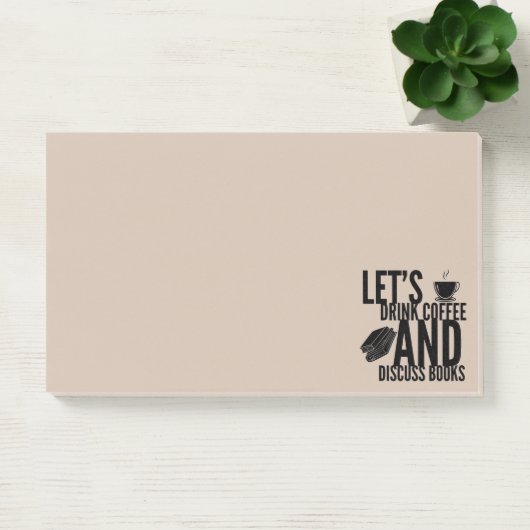 Koffieboeken Leesnotities Post-it® Notes (Kantoor)