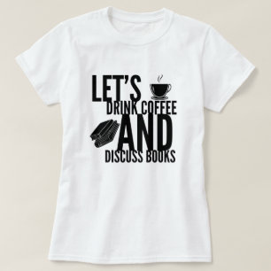 Koffieboeken Lezen T-shirt