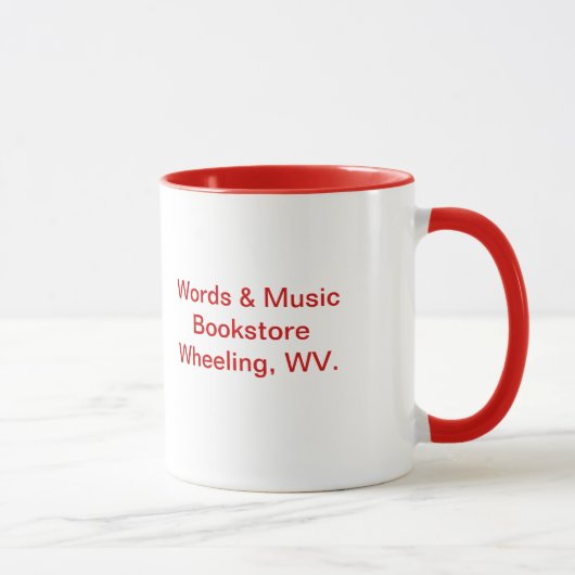 koffieboekwinkel mok (Rechts)