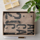 Koffiebonbakketpapier — landschap tissuepapier (Geschenk)