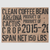 Koffiebonbakketpapier — landschap tissuepapier (Voorkant)