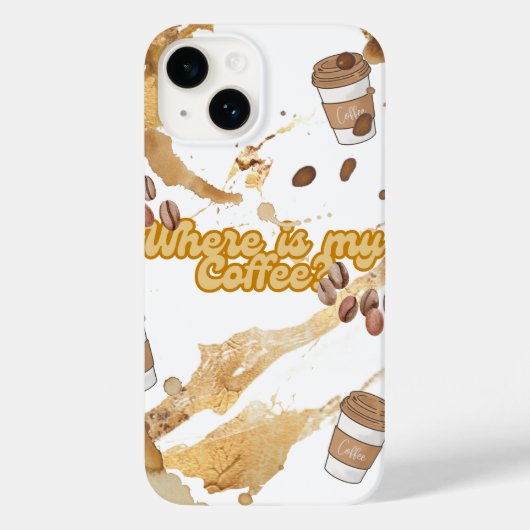 koffiebonecase Case-Mate iPhone case (Achterkant)