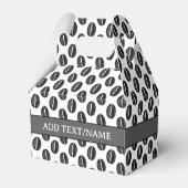 Koffiebonen Aangepaste naam Bedankdoosjes (Achterkant)