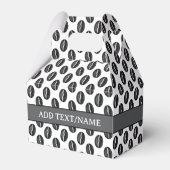 Koffiebonen Aangepaste naam Bedankdoosjes (Voorkant Zijde)