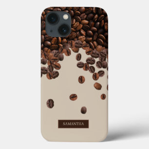 Koffiebonen Aangepaste naam Case-Mate iPhone Case