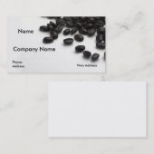 Koffiebonen Aangepaste visitekaartjes (Voorkant / Achterkant)