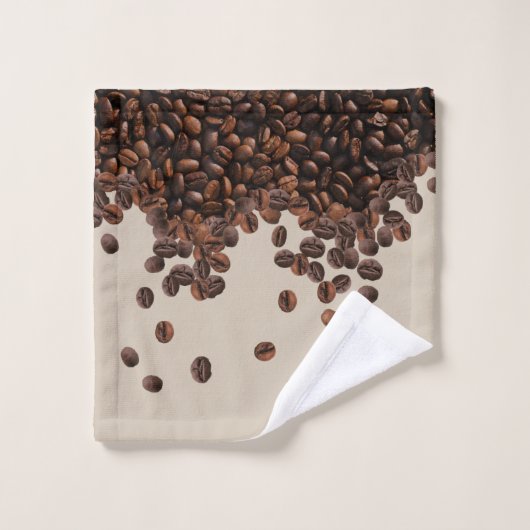 Koffiebonen Bad Handdoek (Wasdoekje)