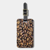 koffiebonen bagagelabel (Voorkant verticaal)