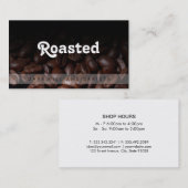 Koffiebonen/Barista Visitekaartje (Voorkant / Achterkant)
