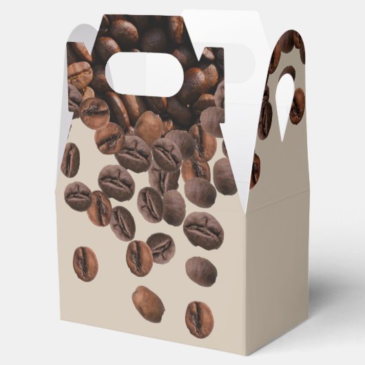 Koffiebonen Bedankdoosjes (Geopend)