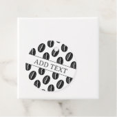 Koffiebonen Bedankjes Labels (In situ)