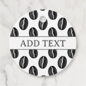 Koffiebonen Bedankjes Labels (Voorkant)