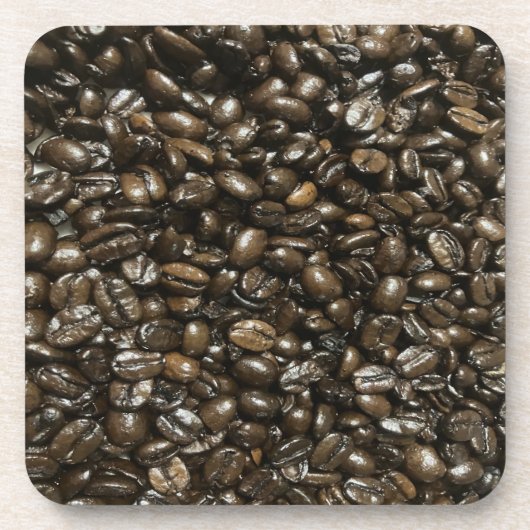 Koffiebonen Bier Onderzetter (Voorkant)