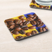 Koffiebonen Bier Onderzetter (Linkerzijde)