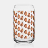 Koffiebonen Blikvorm Glas (Rechts)