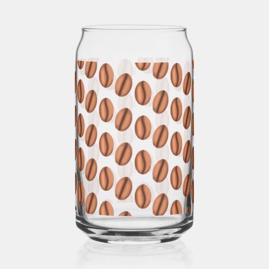 Koffiebonen Blikvorm Glas (Links)