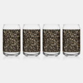 Koffiebonen Blikvorm Glas (Links)