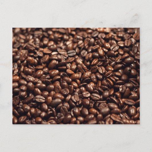 Koffiebonen Briefkaart (Voorkant)