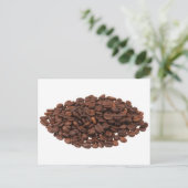 Koffiebonen Briefkaart (Staand voorkant)
