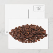 Koffiebonen Briefkaart (Voorkant / Achterkant)