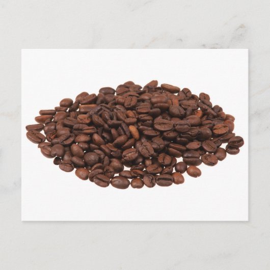 Koffiebonen Briefkaart (Voorkant)