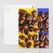 Koffiebonen Briefkaart (Voorkant / Achterkant)