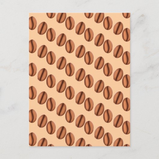 Koffiebonen Briefkaart (Voorkant)