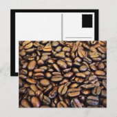 koffiebonen briefkaart (Voorkant / Achterkant)