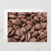 Koffiebonen Briefkaart (Voorkant / Achterkant)