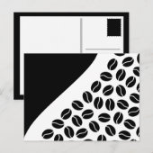 koffiebonen briefkaart (Voorkant / Achterkant)