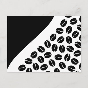 koffiebonen briefkaart