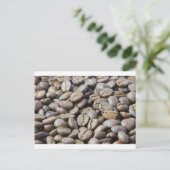 koffiebonen briefkaart (Staand voorkant)