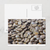 koffiebonen briefkaart (Voorkant / Achterkant)