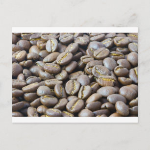 koffiebonen briefkaart