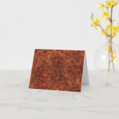 Koffiebonen briefkaart (Gele Bloem)
