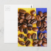 Koffiebonen Briefkaart (Voorkant / Achterkant)