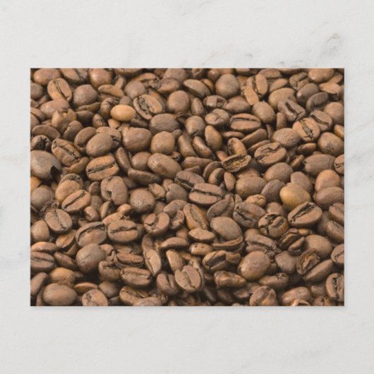 Koffiebonen Briefkaart (Voorkant)