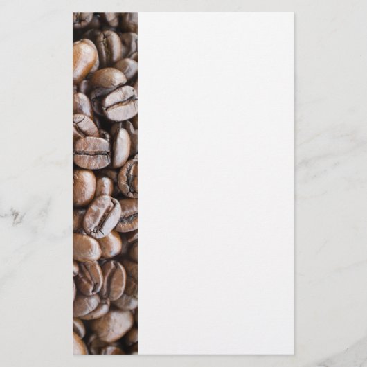 Koffiebonen Briefpapier (Voorkant)